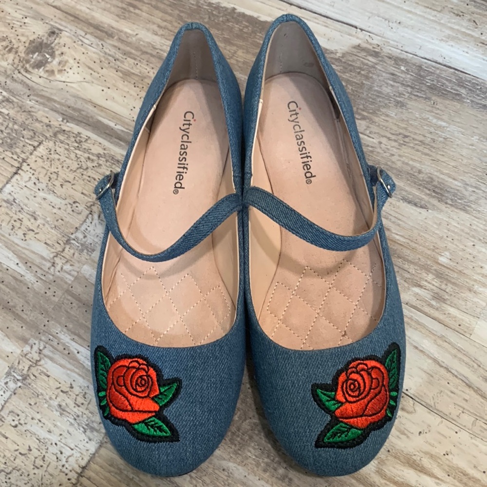 City Classified Denim shoes